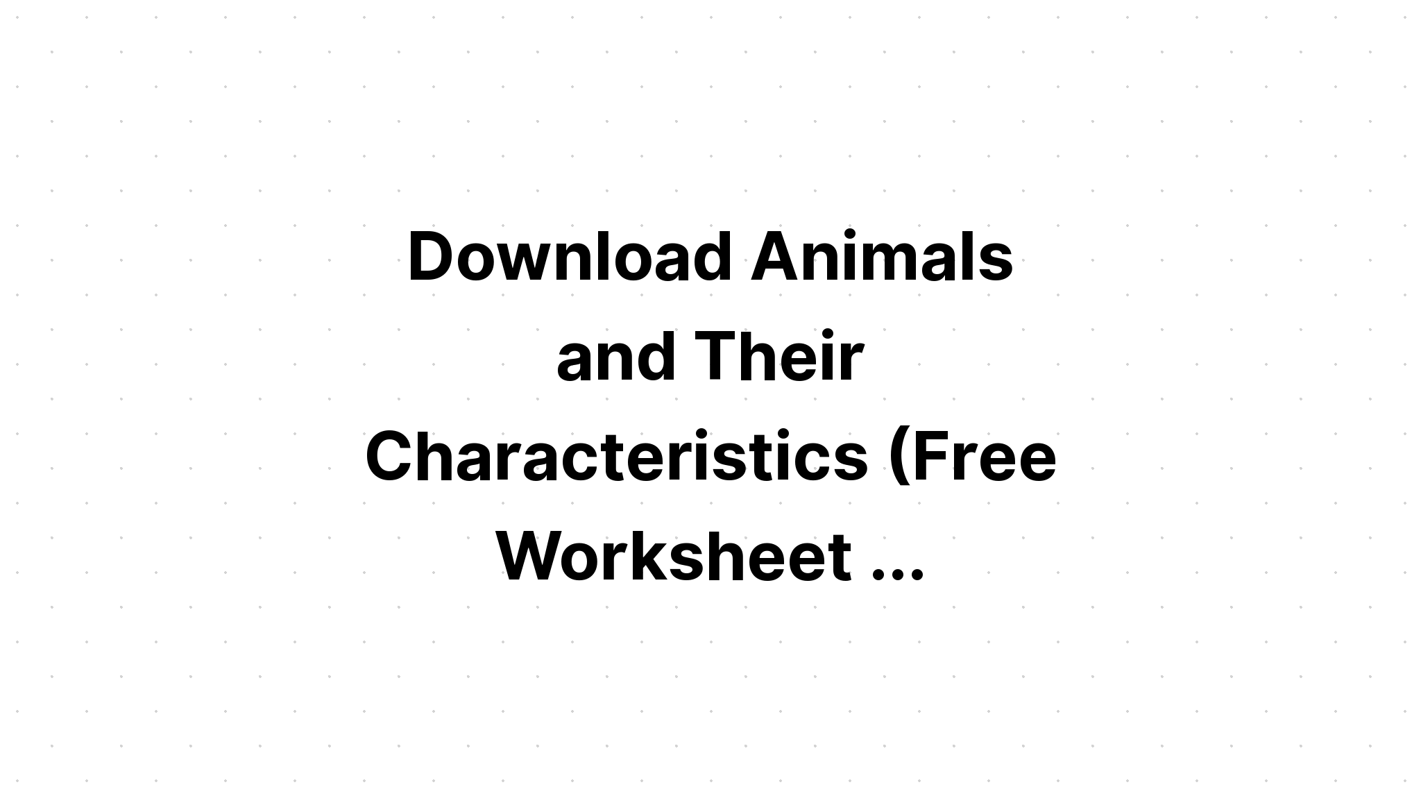 Download Huge Animal Bundle SVG File